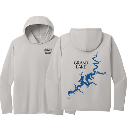 Okie Boatin' Lake Edition HOODED SPF Shirt