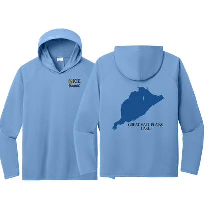 Okie Boatin' Lake Edition HOODED SPF Shirt