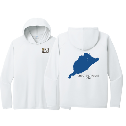 Okie Boatin' Lake Edition HOODED SPF Shirt