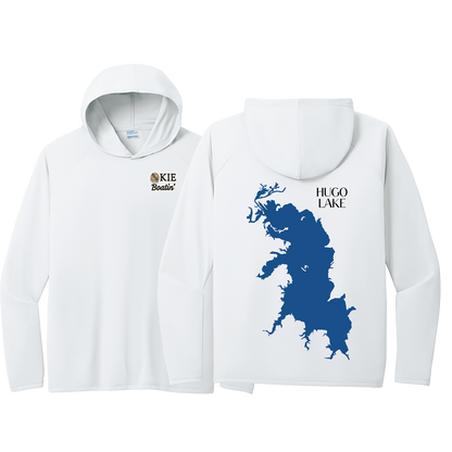 Okie Boatin' Lake Edition HOODED SPF Shirt