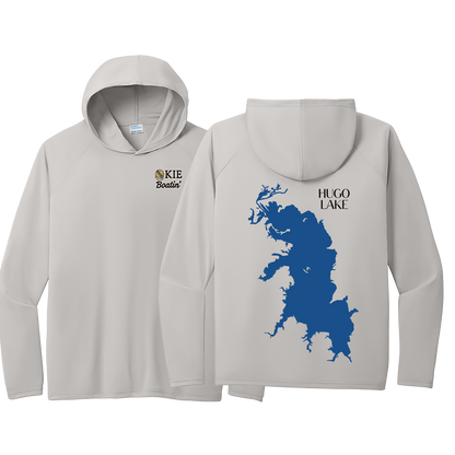 Okie Boatin' Lake Edition HOODED SPF Shirt