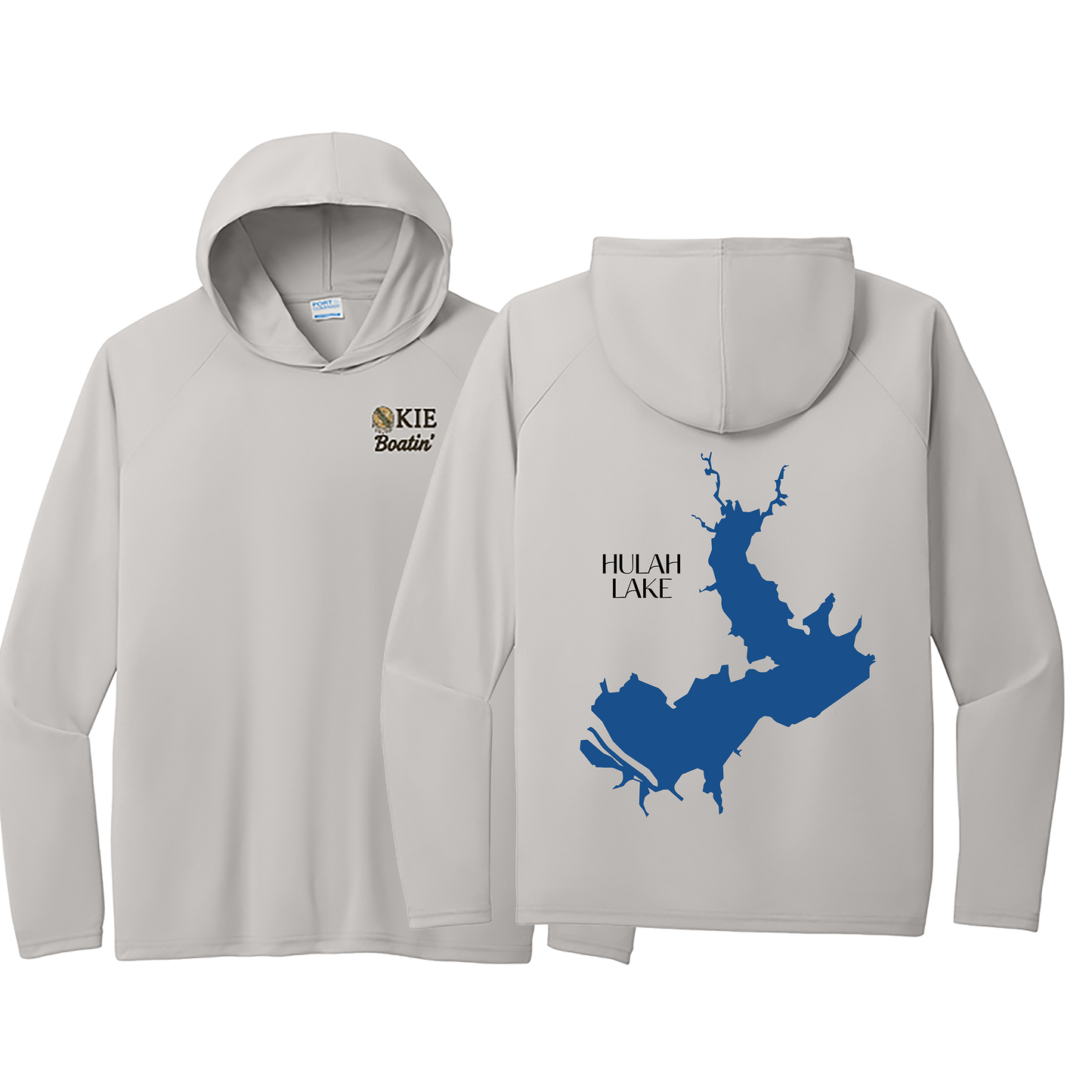 Okie Boatin' Lake Edition HOODED SPF Shirt