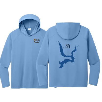 Okie Boatin' Lake Edition HOODED SPF Shirt