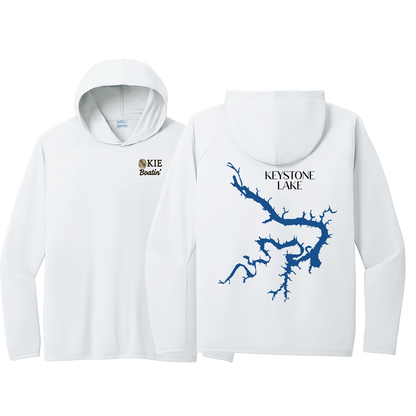 Okie Boatin' Lake Edition HOODED SPF Shirt