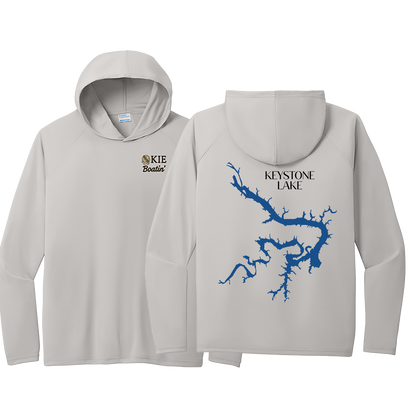 Okie Boatin' Lake Edition HOODED SPF Shirt