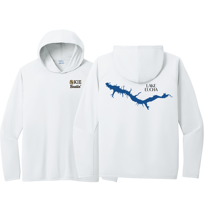 Okie Boatin' Lake Edition HOODED SPF Shirt