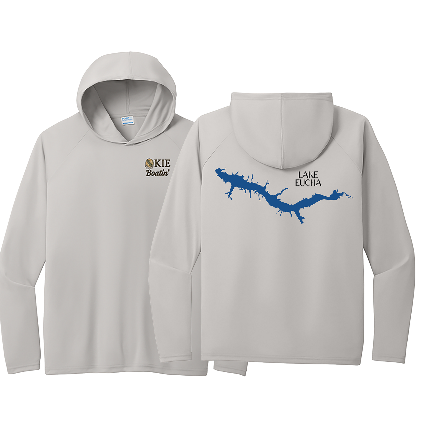 Okie Boatin' Lake Edition HOODED SPF Shirt