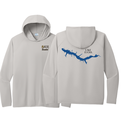 Okie Boatin' Lake Edition HOODED SPF Shirt
