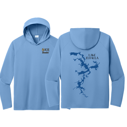 Okie Boatin' Lake Edition HOODED SPF Shirt