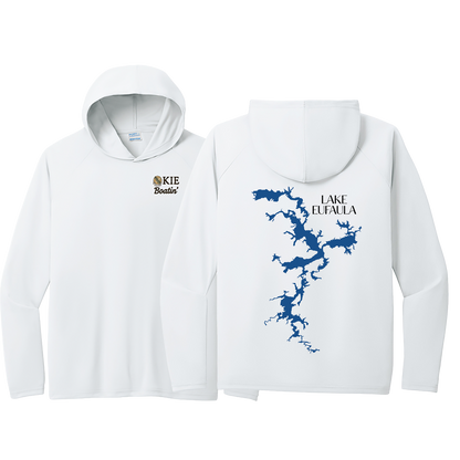 Okie Boatin' Lake Edition HOODED SPF Shirt
