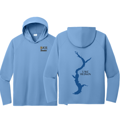 Okie Boatin' Lake Edition HOODED SPF Shirt