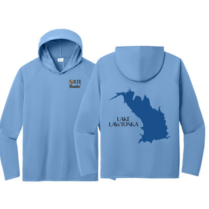 Okie Boatin' Lake Edition HOODED SPF Shirt