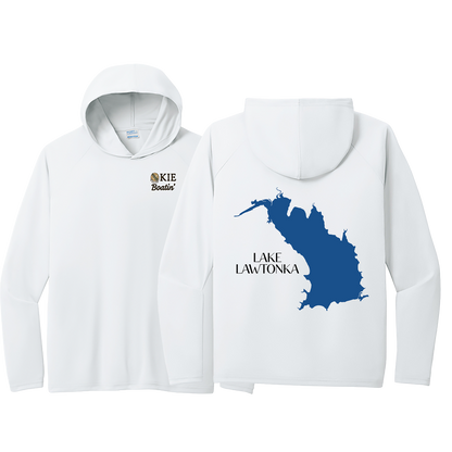 Okie Boatin' Lake Edition HOODED SPF Shirt