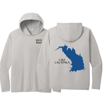 Okie Boatin' Lake Edition HOODED SPF Shirt