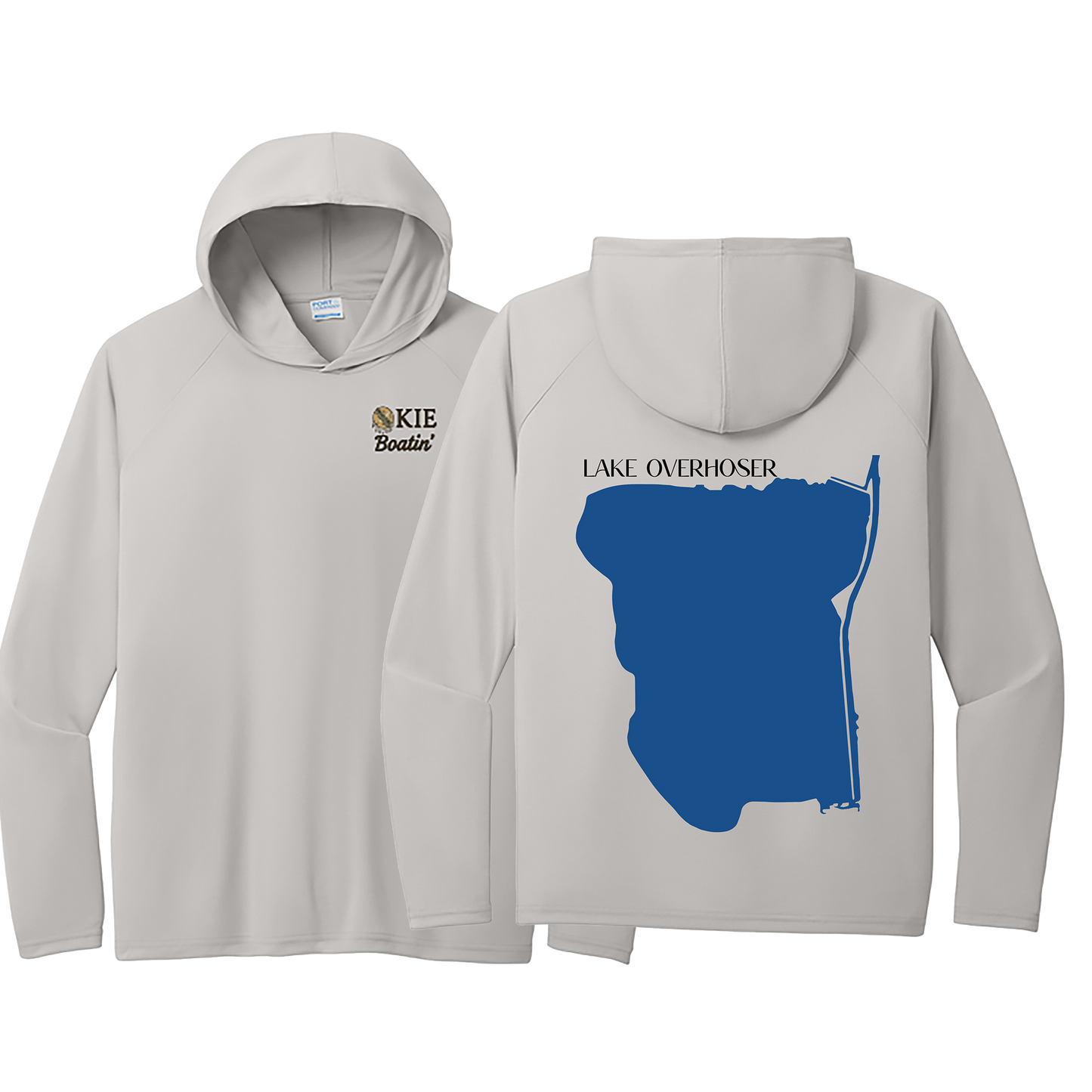 Okie Boatin' Lake Edition HOODED SPF Shirt