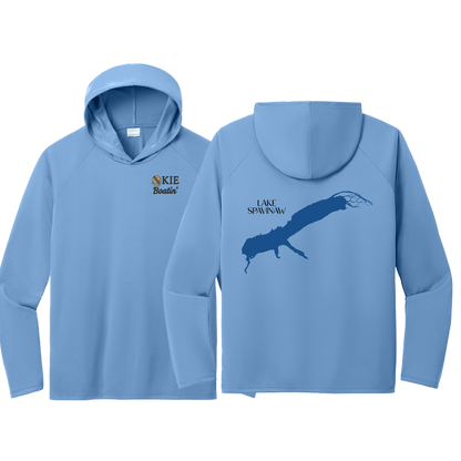 Okie Boatin' Lake Edition HOODED SPF Shirt