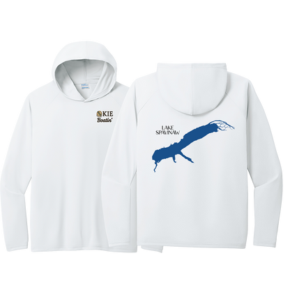 Okie Boatin' Lake Edition HOODED SPF Shirt