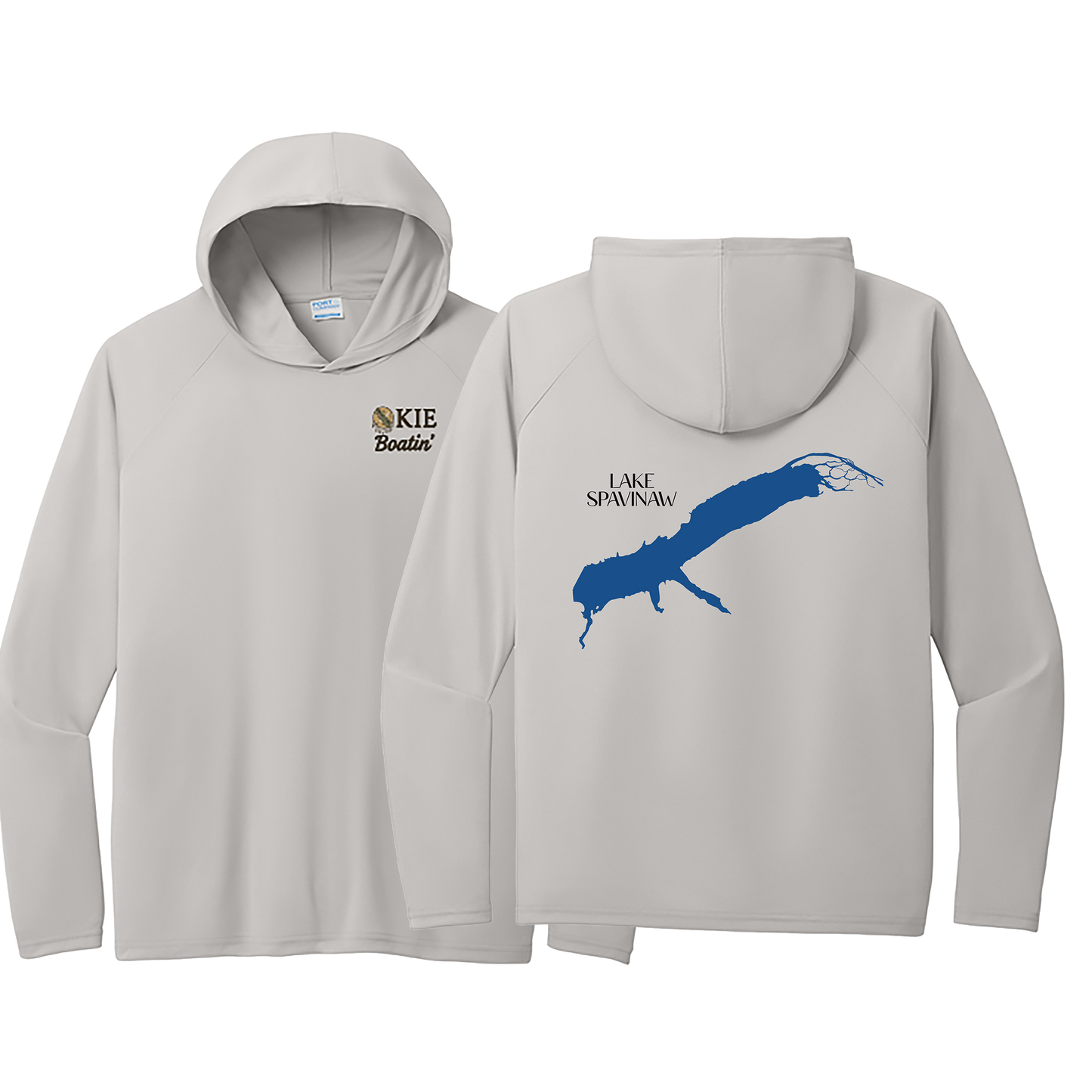 Okie Boatin' Lake Edition HOODED SPF Shirt
