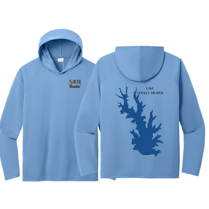 Okie Boatin' Lake Edition HOODED SPF Shirt