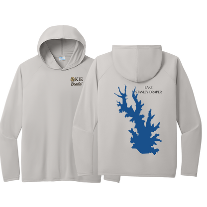 Okie Boatin' Lake Edition HOODED SPF Shirt