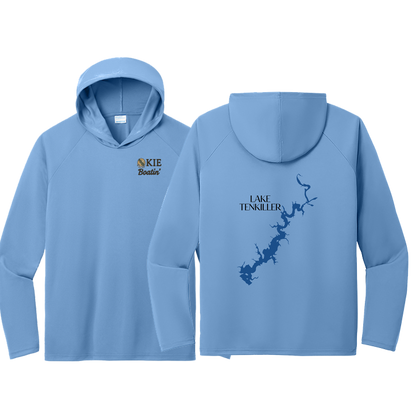 Okie Boatin' Lake Edition HOODED SPF Shirt