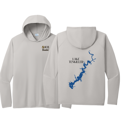 Okie Boatin' Lake Edition HOODED SPF Shirt