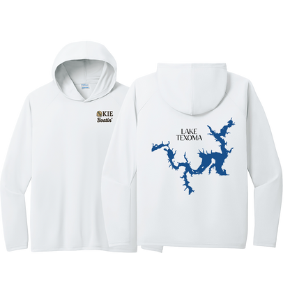 Okie Boatin' Lake Edition HOODED SPF Shirt