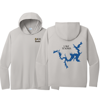 Okie Boatin' Lake Edition HOODED SPF Shirt