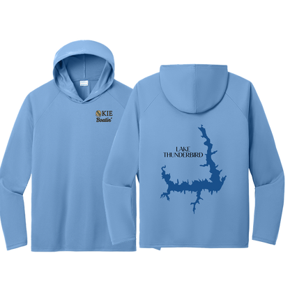 Okie Boatin' Lake Edition HOODED SPF Shirt
