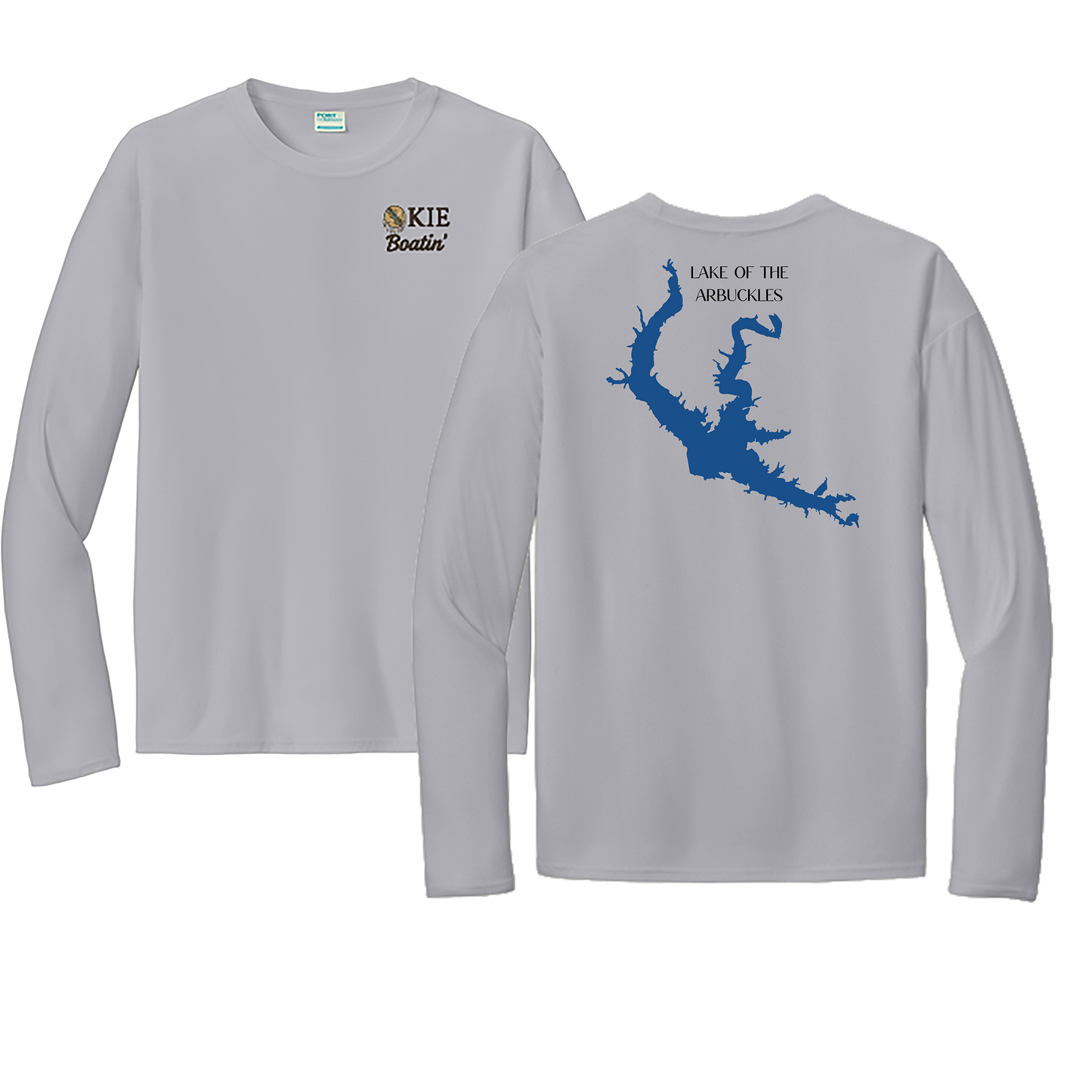 Okie Boatin' Lake Edition LONG SLEEVE SPF Shirt