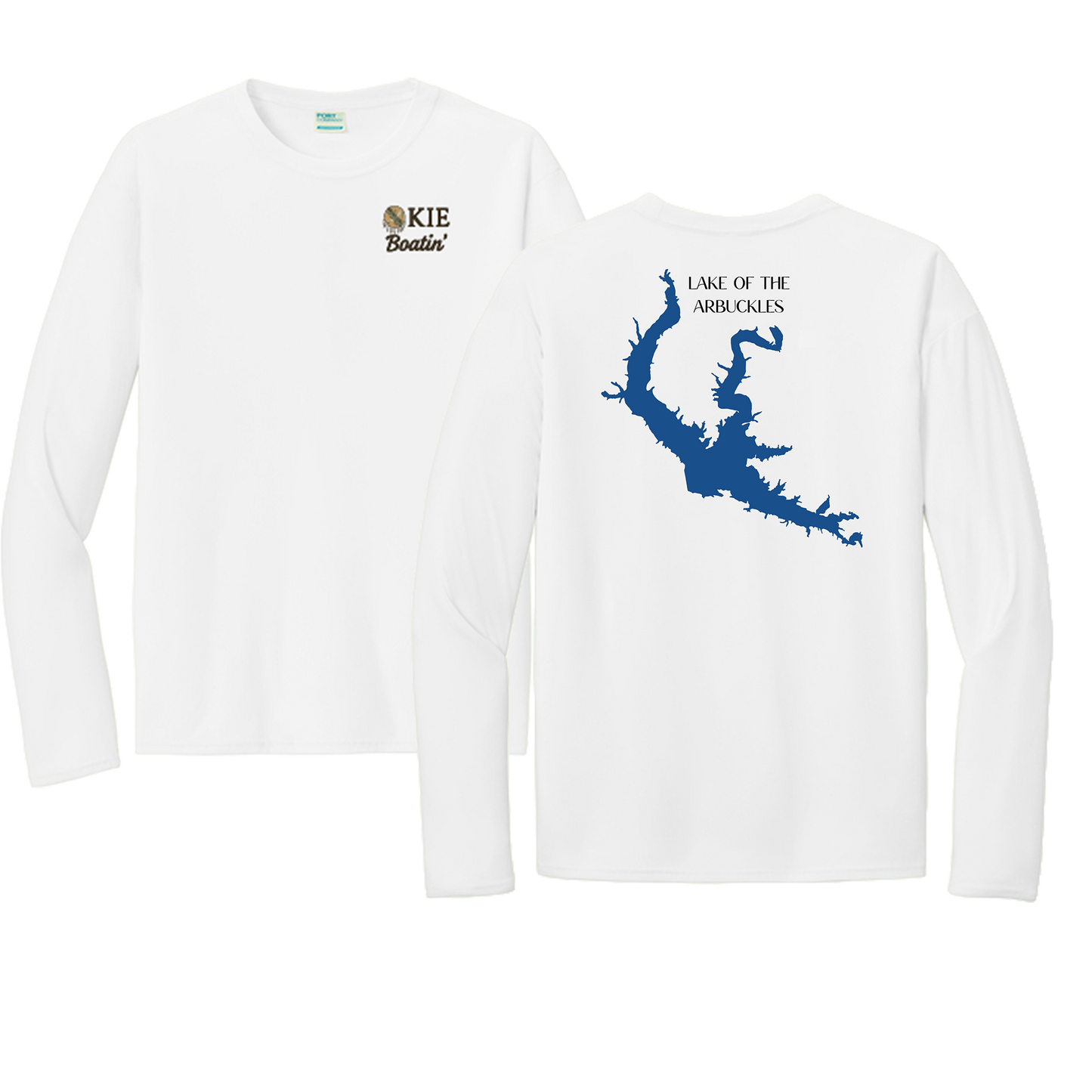 Okie Boatin' Lake Edition LONG SLEEVE SPF Shirt