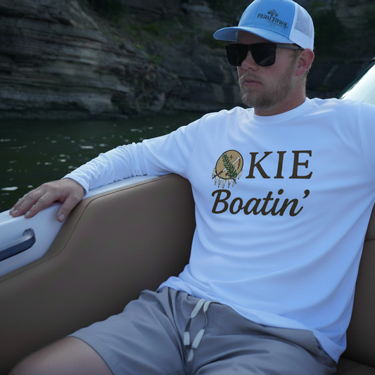 Okie Boatin' Long Sleeve SPF Shirt