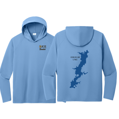 Okie Boatin' Lake Edition HOODED SPF Shirt