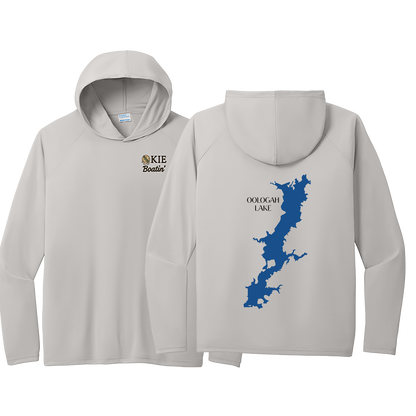 Okie Boatin' Lake Edition HOODED SPF Shirt