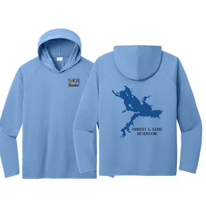 Okie Boatin' Lake Edition HOODED SPF Shirt