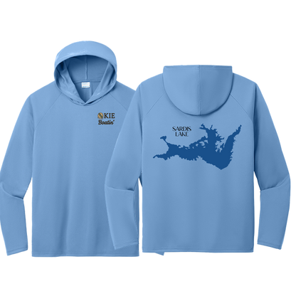 Okie Boatin' Lake Edition HOODED SPF Shirt