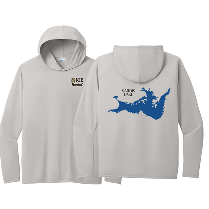 Okie Boatin' Lake Edition HOODED SPF Shirt