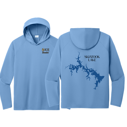 Okie Boatin' Lake Edition HOODED SPF Shirt