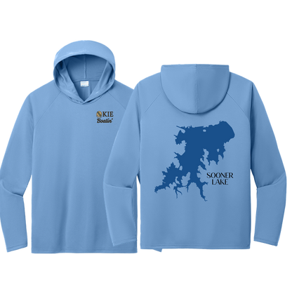Okie Boatin' Lake Edition HOODED SPF Shirt