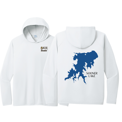 Okie Boatin' Lake Edition HOODED SPF Shirt