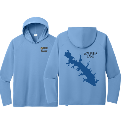 Okie Boatin' Lake Edition HOODED SPF Shirt