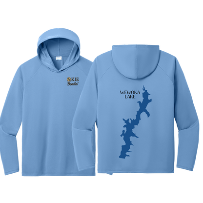 Okie Boatin' Lake Edition HOODED SPF Shirt