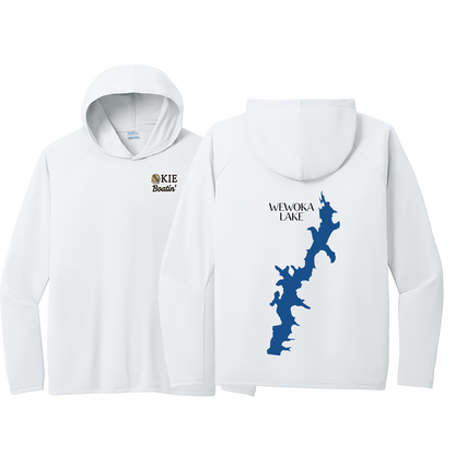 Okie Boatin' Lake Edition HOODED SPF Shirt